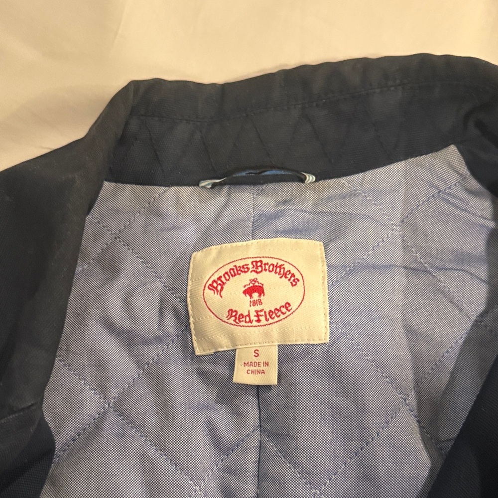 Brooks Brothers Navy Quilted Jacket